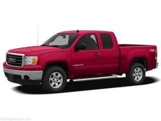 Fire Red 2008 GMC Sierra 1500 Pickup Truck Four-Wheel Drive Automatic