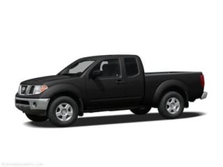 Super Black 2008 Nissan Frontier Pickup Truck 4X2 5-Speed Manual Overdrive