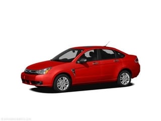 Sangria Red Metallic 2010 Ford Focus Sedan Front-Wheel Drive Automatic