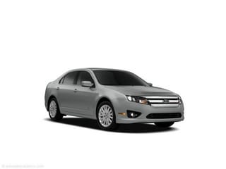 Silver 2010 Ford Fusion Hybrid Sedan Front-Wheel Drive Continuously Variable Transmission