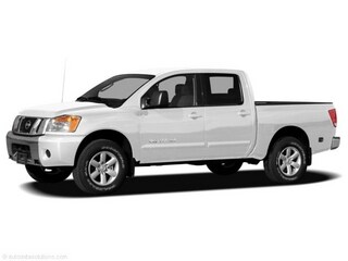 White 2010 Nissan Titan Pickup Truck 4X2 5-Speed Automatic