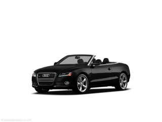 Ice Silver black Roof 2011 Audi A5 Convertible Front-Wheel Drive Automatic