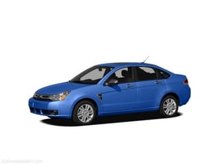 Blue Flame 2011 Ford Focus Sedan Front-Wheel Drive Automatic