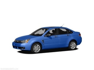 Blue Flame 2011 Ford Focus Sedan Front-Wheel Drive Automatic