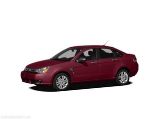 Sangria Red 2011 Ford Focus Sedan Front-Wheel Drive Automatic