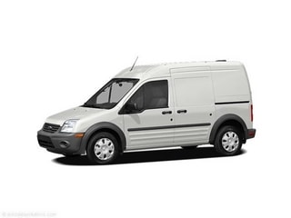 Frozen White 2011 Ford Transit Connect Van Front-Wheel Drive Automatic