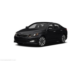 Ebony Black 2011 Kia Optima Sedan Front-Wheel Drive Automatic