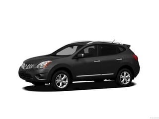 Super Black 2012 Nissan Rogue SUV / Crossover Front-Wheel Drive Continuously Variable Transmission