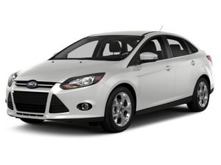 Oxford White 2014 Ford Focus Sedan Front-Wheel Drive 