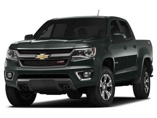 Cyber Gray 2015 Chevrolet Colorado Work Truck Crew Cab 4WD Pickup Truck Four-Wheel Drive 6-Speed Automatic