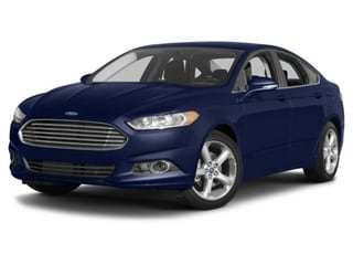 Deep Impact Blue 2015 Ford Fusion Titanium Sedan Front-Wheel Drive 6-Speed Automatic