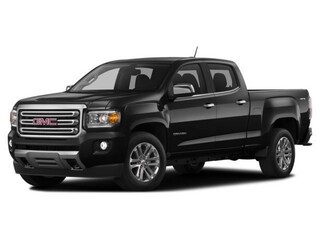 Onyx Black 2015 GMC Canyon Pickup Truck Four-Wheel Drive 6-Speed Automatic