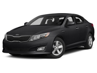 Ebony Black 2015 Kia Optima Sedan Front-Wheel Drive 6-Speed Automatic Overdrive