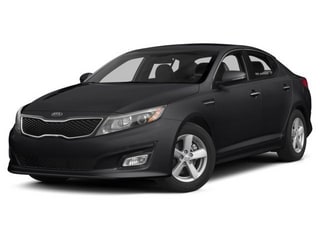 Ebony Black 2015 Kia Optima Sedan Front-Wheel Drive 6-Speed Automatic