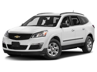 White 2017 Chevrolet Traverse SUV / Crossover All-Wheel Drive Automatic