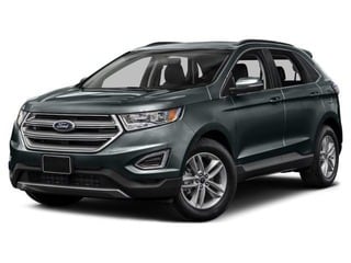 Shadow Black 2017 Ford Edge SUV / Crossover All-Wheel Drive Automatic