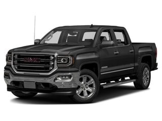 Onyx Black 2017 GMC Sierra 1500 SLT Crew Cab 4WD Pickup Truck Four-Wheel Drive Automatic