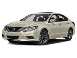 Pearl White 2017 Nissan Altima Sedan Front-Wheel Drive Automatic