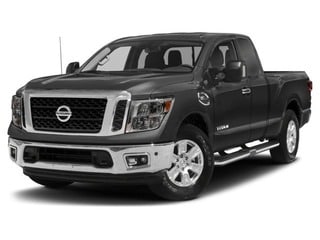 Gray (Gun Metallic) 2018 Nissan Titan Pickup Truck Four-Wheel Drive Automatic
