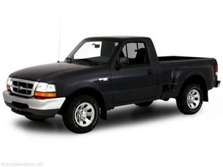  2000 Ford Ranger Pickup Truck  4-Speed Automatic Overdrive