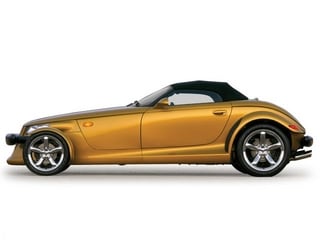 Gold 2002 Chrysler Prowler Convertible Rear-Wheel Drive Automatic