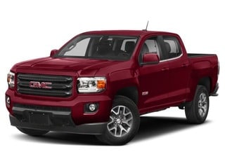 Gray (Satin Steel Metallic) 2018 GMC Canyon SLT Crew Cab 4WD Pickup Truck Four-Wheel Drive 8-Speed Automatic