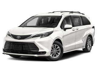 Red (Ruby Flare Pearl) 2025 Toyota Sienna Minivan All-Wheel Drive Continuously Variable Transmission