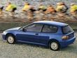 Used 1992 Honda Civic VX (M5) (STD is Estimated) Hatchback