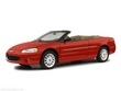 Used 2002 Chrysler Sebring LXi Convertible