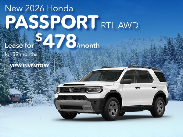 New Honda Deals | 802 Honda