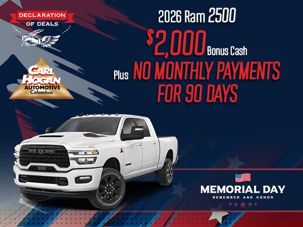 Chrysler Dodge Jeep Ram Dealer Columbus | Carl Hogan CDJR
