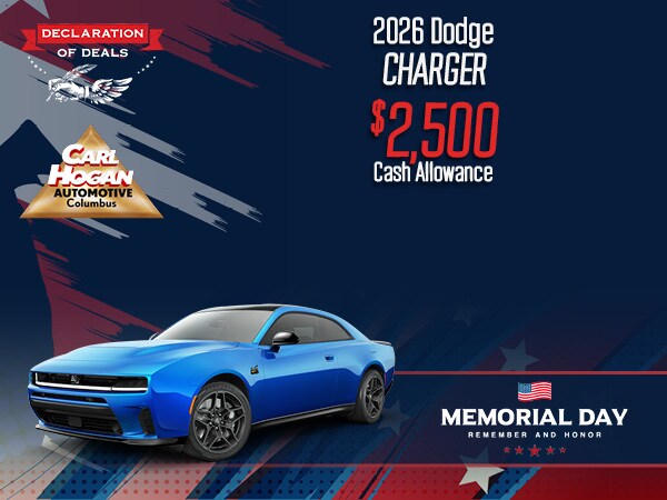 New Dodge in Columbus, MS | Carl Hogan Chrysler Dodge Jeep Ram