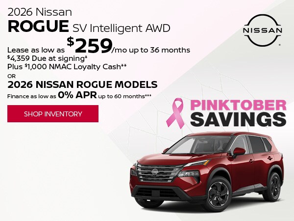 New Nissan Specials & Offers | Crabtree Nissan