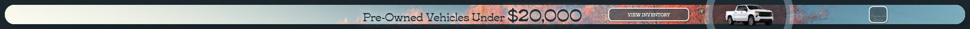 Pre-Owned Vehicles under $20,000 - View Inventory