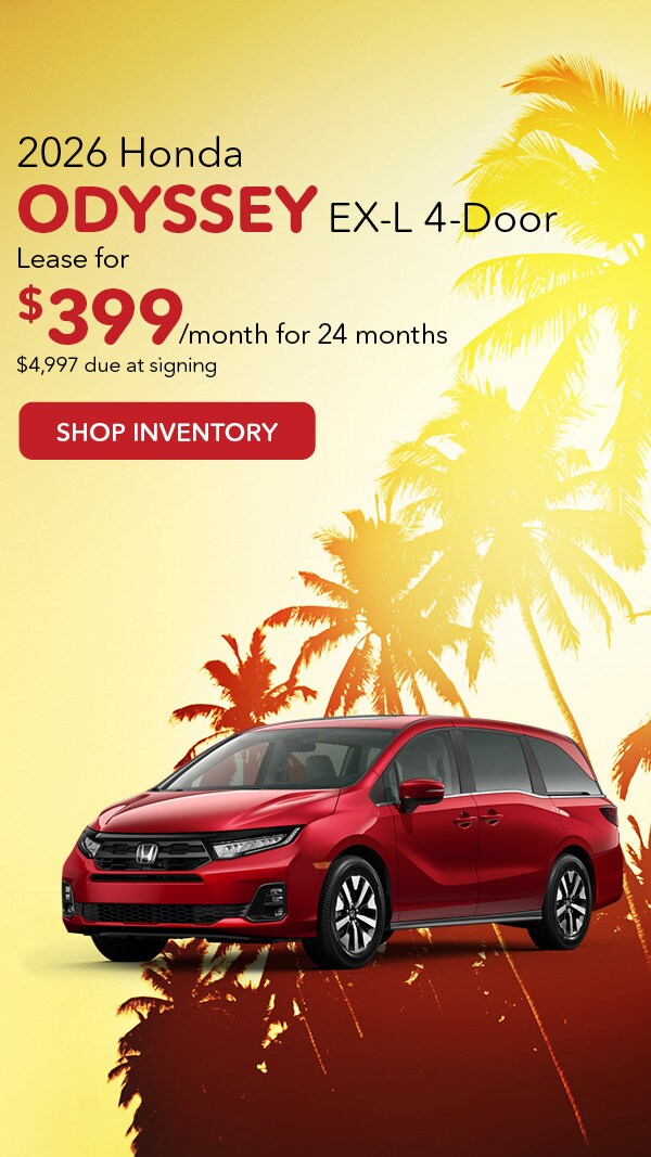 New Honda Odyssey Models For Sale | Dover Honda