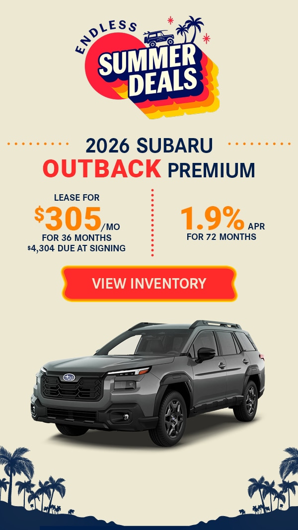 New Subaru Specials in Doylestown, PA - Fred Beans Subaru