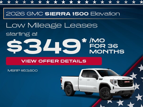 New Vehicle Specials | JIM MURPHY BUICK GMC, INC.