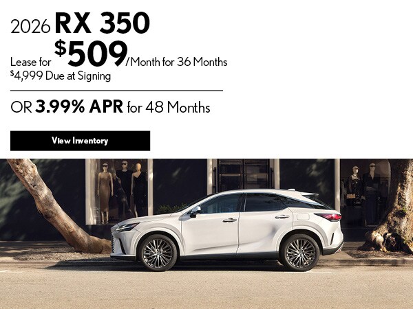 Certified Pre-Owned Vehicle Specials | Lexus of Pleasanton
