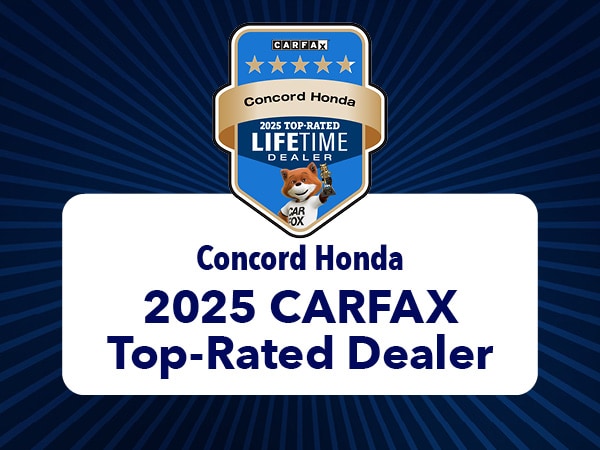 Badge for a 2025 CARFAX Top-Rated Dealer Award