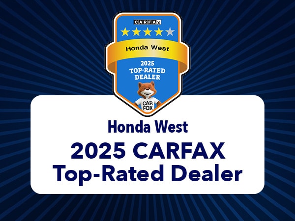 Badge for a 2025 CARFAX Top-Rated Dealer Award