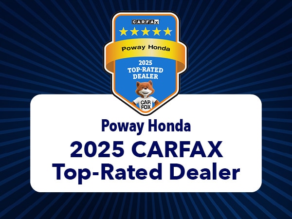 Badge for a 2025 CARFAX Top-Rated Dealer Award