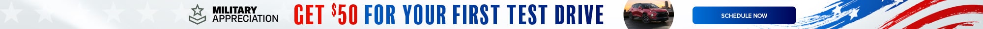 Get $50 For Your First Test Drive - Schedule Now