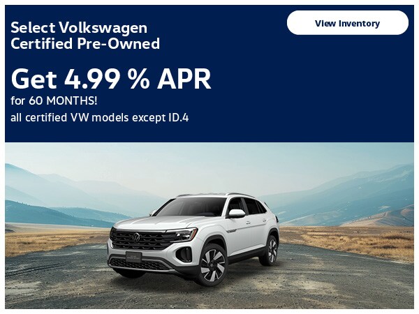 New Volkswagen Specials | Best VW Deals | Sunnyvale Volkswagen