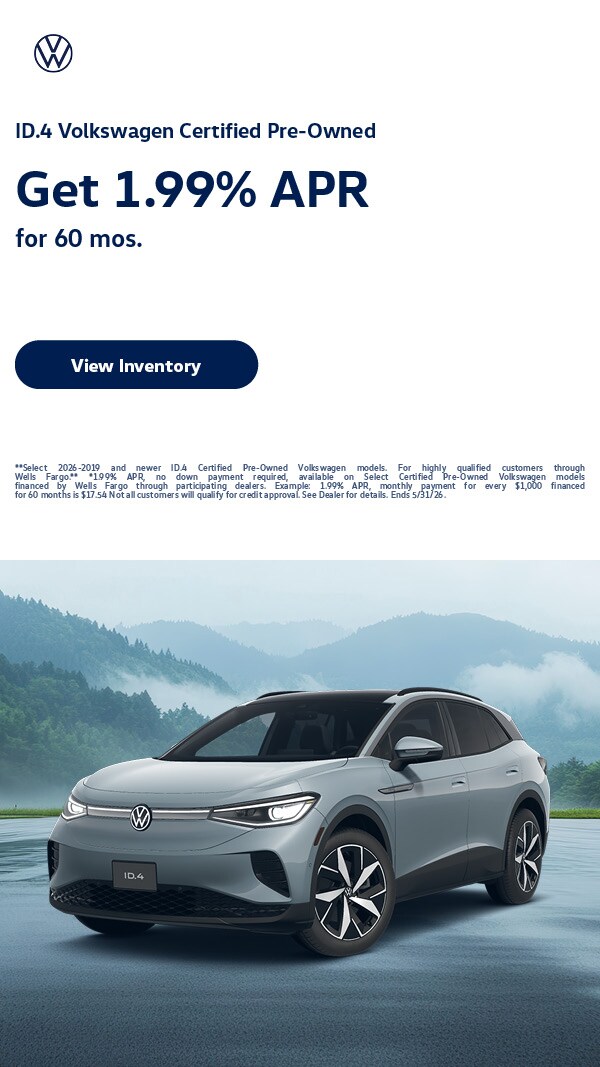 New Volkswagen ID.4 EV SUV For Sale in Sunnyvale, CA