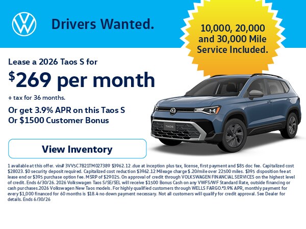 New & Used VW Dealer | Sunnyvale Volkswagen near San Jose, CA