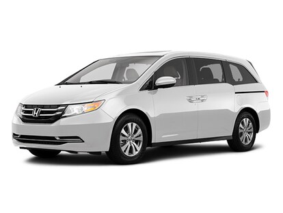 Used 2014 Honda Odyssey Van White Diamond Pearl For Sale In