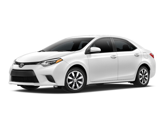 Super White 2015 Toyota Corolla Sedan Front-Wheel Drive Continuously Variable Transmission