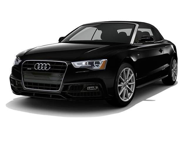 Black Metallic 2017 Audi A5 2.0T quattro Sport Cabriolet AWD Convertible All-Wheel Drive 8-Speed Automatic