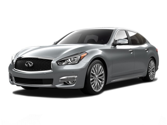 Gray (Liquid Platinum) 2017 INFINITI Q70L 3.7 RWD Sedan Rear-Wheel Drive 7-Speed Automatic