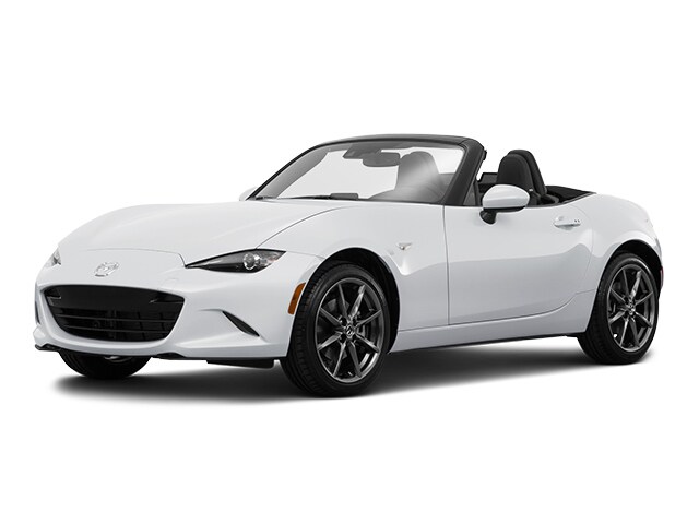Crystal White Pearl 2017 Mazda MX-5 Miata Grand Touring RWD Convertible Rear-Wheel Drive 6-Speed Manual